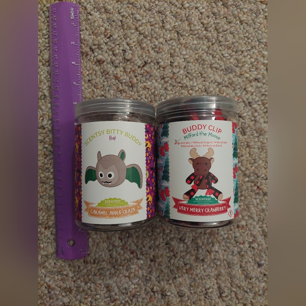 Scentsy- Bitty Buddy, Buddy Clip, and pods